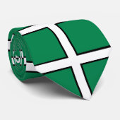 Flagge St. Petrocs/Flagge von Devon Krawatte (Gerollt)