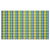 Flagge St. Vincent Stoff (Fat Quarter (45,7 x 55,9 cm))