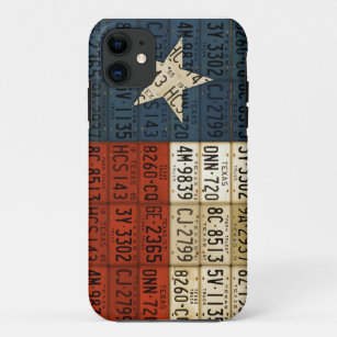 Flagge Stern-Staats-Lizenz-Platten-Kunst Texas der Case-Mate iPhone Hülle
