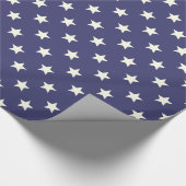 Flagge-Sternchen-Vereinbarung USA patriotisch Geschenkpapier (Ecke)