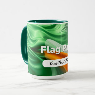 Flagge Stolz Welle Tasse