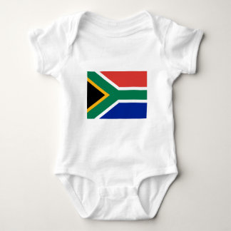 Flagge Südafrikas Baby Strampler