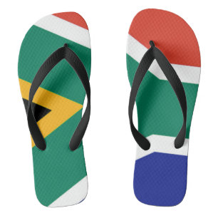 Flagge Südafrikas Bokke Badesandalen