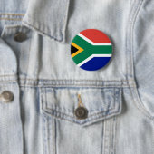 Flagge Südafrikas Button (Beispiel)