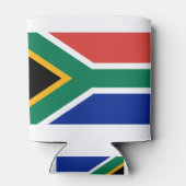 Flagge Südafrikas Dosenkühler (Rückseite)