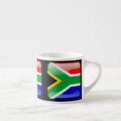 Flagge Südafrikas Espressotasse (Rechts)