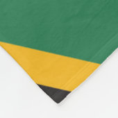 Flagge Südafrikas Fleecedecke (Ecke)