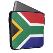 Flagge Südafrikas Laptopschutzhülle (Vorne Rechts)