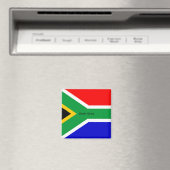 Flagge Südafrikas Magnet (In Situ (Geschirrspüler))