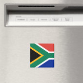 Flagge Südafrikas Magnet (In Situ (Geschirrspüler))