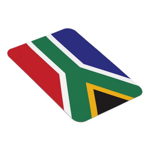 Flagge Südafrikas Magnet (Rechte Seite)