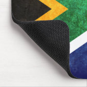 Flagge Südafrikas Mousepad (Ecke)
