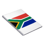 Flagge Südafrikas Notizblock (Rechte Seite)