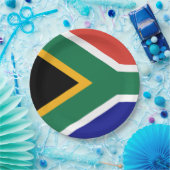 Flagge Südafrikas Pappteller (Party)