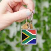 Flagge Südafrikas Schlüsselanhänger (Hand)