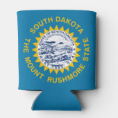 Flagge Süddakotas Dosenkühler (Rückseite)