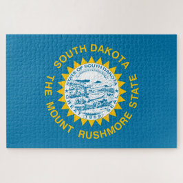 Flagge Süddakotas (US-Staat) Puzzle