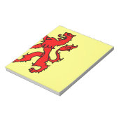 Flagge Südhollands Notizblock (Rotiert)