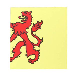 Flagge Südhollands Notizblock