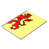 Flagge Südhollands Notizblock (Linke Seite)