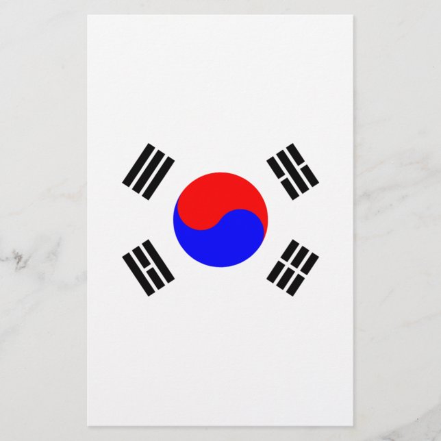 Flagge Südkoreas (Vorderseite)