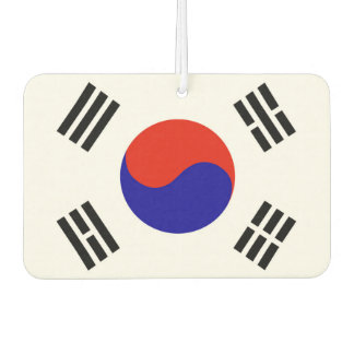 Flagge Südkoreas Autolufterfrischer