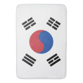 Flagge Südkoreas Badematte (Vorderseite Vertikal)