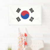Flagge Südkoreas Banner (Insitu)