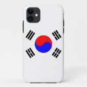 Flagge Südkoreas Case-Mate iPhone Hülle (Rückseite)