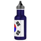 Flagge Südkoreas Edelstahlflasche (Rechts)