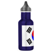Flagge Südkoreas Edelstahlflasche (Links)