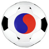 Flagge Südkoreas Fußball (Gedreht)
