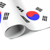 Flagge Südkoreas Geschenkpapier (Rolleneckpunkt)
