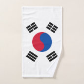 Flagge Südkoreas Handtuch (Handtuch)