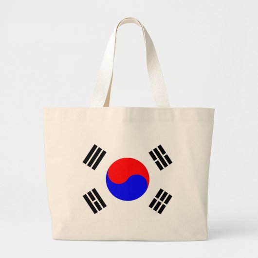 Flagge Südkoreas Jumbo Stoffbeutel (Vorne)