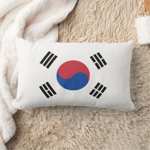 Flagge Südkoreas Lendenkissen