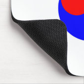 Flagge Südkoreas Mousepad (Ecke)