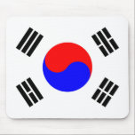 Flagge Südkoreas Mousepad<br><div class="desc">Flagge Südkoreas - Taegukgi</div>
