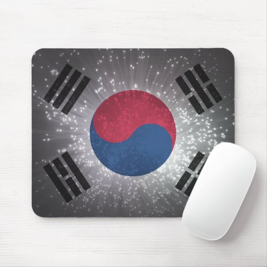Flagge Südkoreas Mousepad (Mit Mouse)