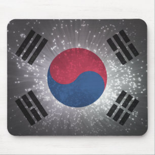Flagge Südkoreas Mousepad