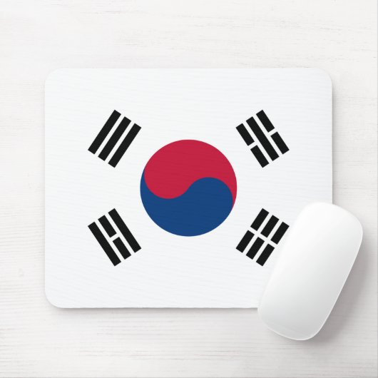 Flagge Südkoreas Mousepad (Mit Mouse)