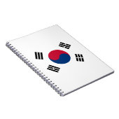 Flagge Südkoreas Notizblock (Rechte Seite)