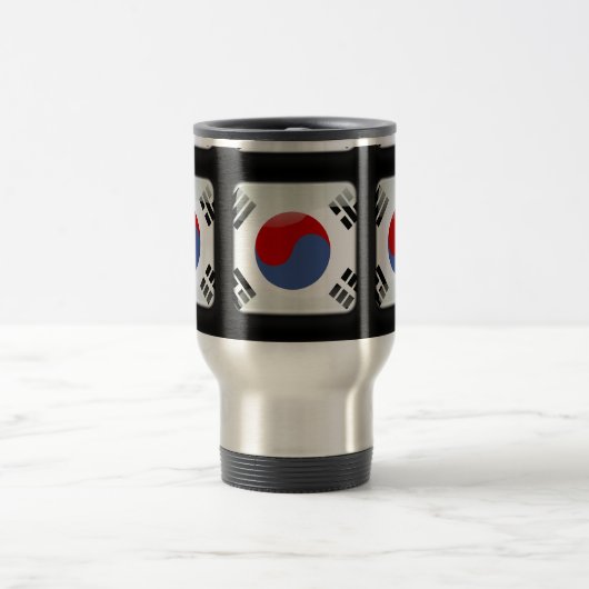 Flagge Südkoreas Reisebecher (Mittel)