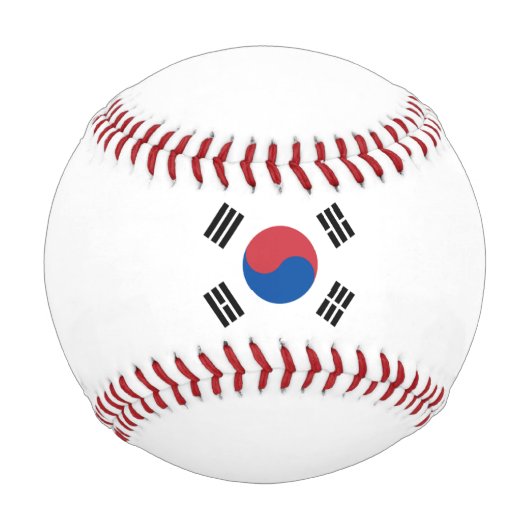 Flagge Südkoreas (ROK) Baseball (Vorderseite)