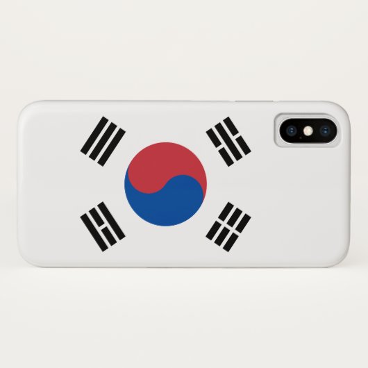 Flagge Südkoreas (ROK) Case-Mate iPhone Hülle (Rückseite (Horizontal))