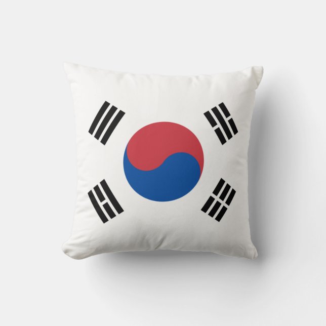 Flagge Südkoreas (ROK) Kissen (Vorderseite)