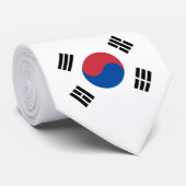 Flagge Südkoreas (ROK) Krawatte (Gerollt)