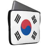 Flagge Südkoreas (ROK) Laptopschutzhülle (Vorne Rechts)