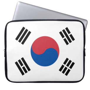 Flagge Südkoreas (ROK) Laptopschutzhülle