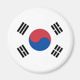 Flagge Südkoreas (ROK) Magnet